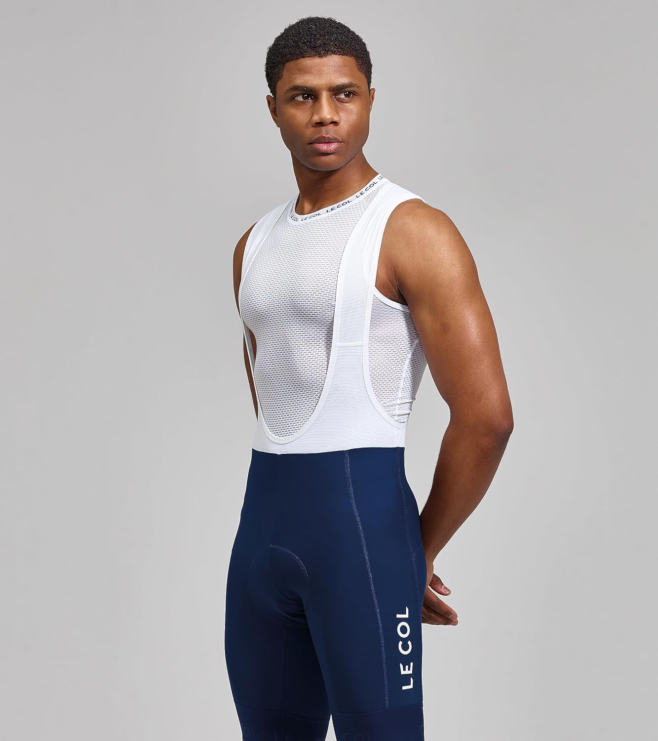 LE COL Men's Pro Bib Shorts II | Padded Chamois Cycling Shorts with Gel Inserts | XS - 3XL