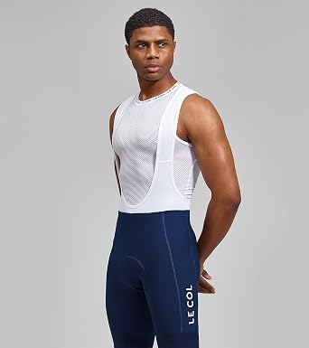 LE COL Men's Pro Bib Shorts II | Padded Chamois Cycling Shorts with Gel Inserts | XS - 3XL