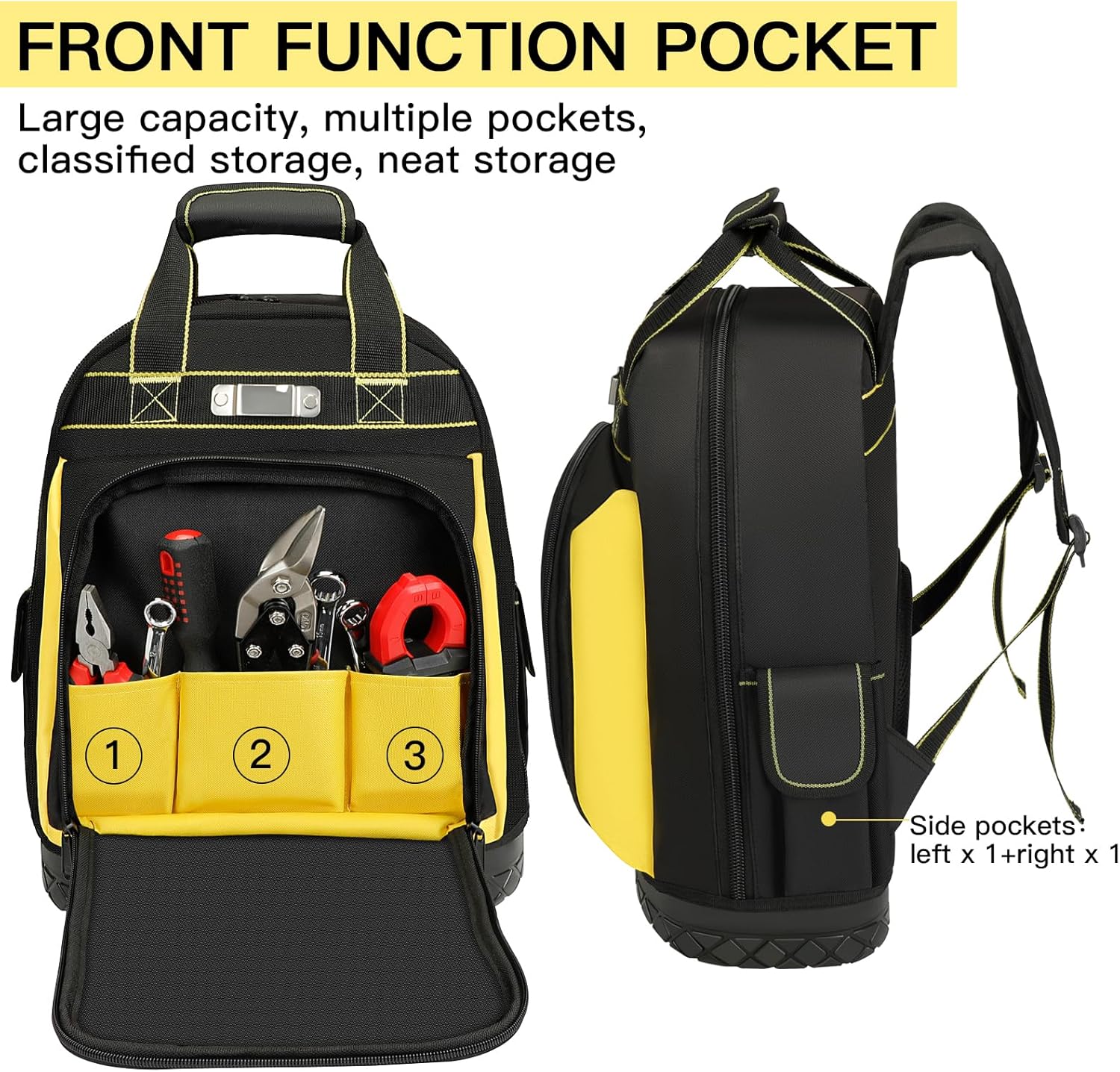 Mochila De Herramientas Abierta WELKINL, Mochila De Spain