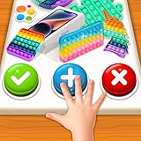 Pop It Toy Fun Fidget Colors