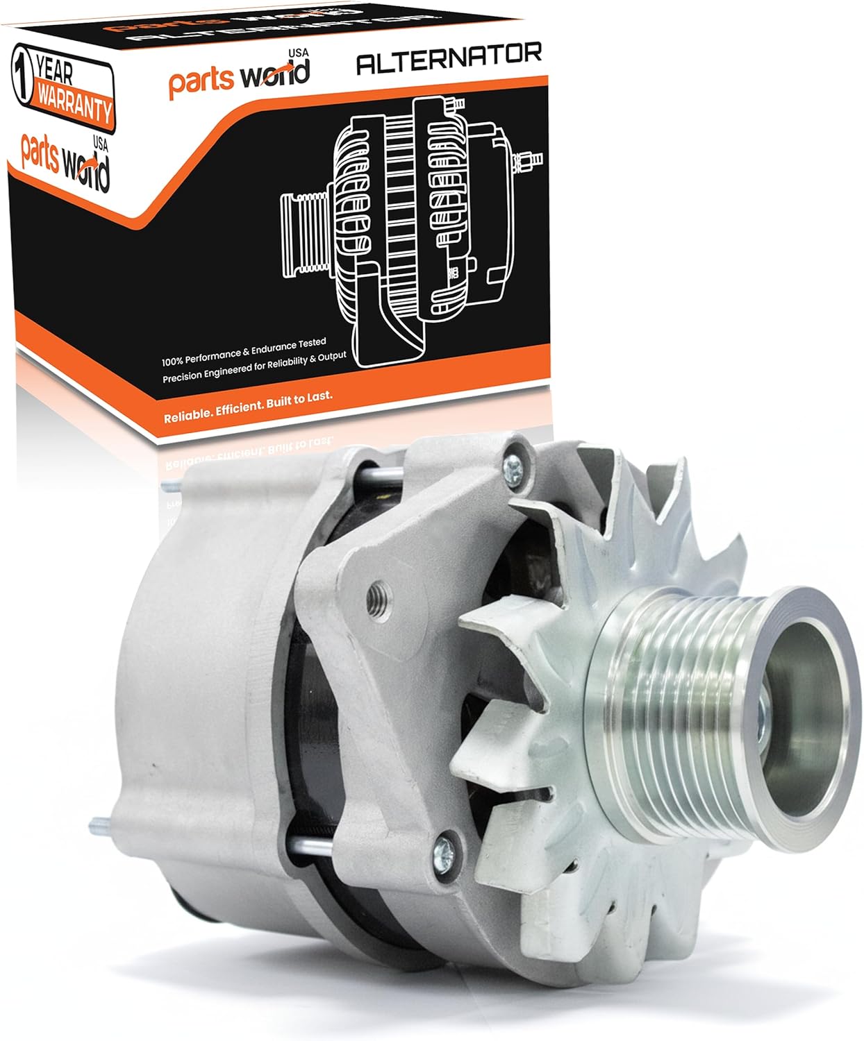 PowerForge™ 12V Alternator 400-24016 Fits John Deere Tractors 1030 1130 1350 1550 1630 1750 1850 1950 2155 2250 2355 2450 2555 2650 2750 (1970–1982) | AL67175 AL81436 0-120-488-217 | 1 Year Warranty