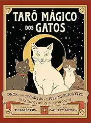 Tarô Mágico dos Gatos - Caixa com Livro + 78 Cartas