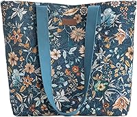 Vista 26 de Maison d' Hermine - Bolsa de lona de algodón reutilizable para mujeres, con asa para el hombro, bolsas a granel para compras y viajes