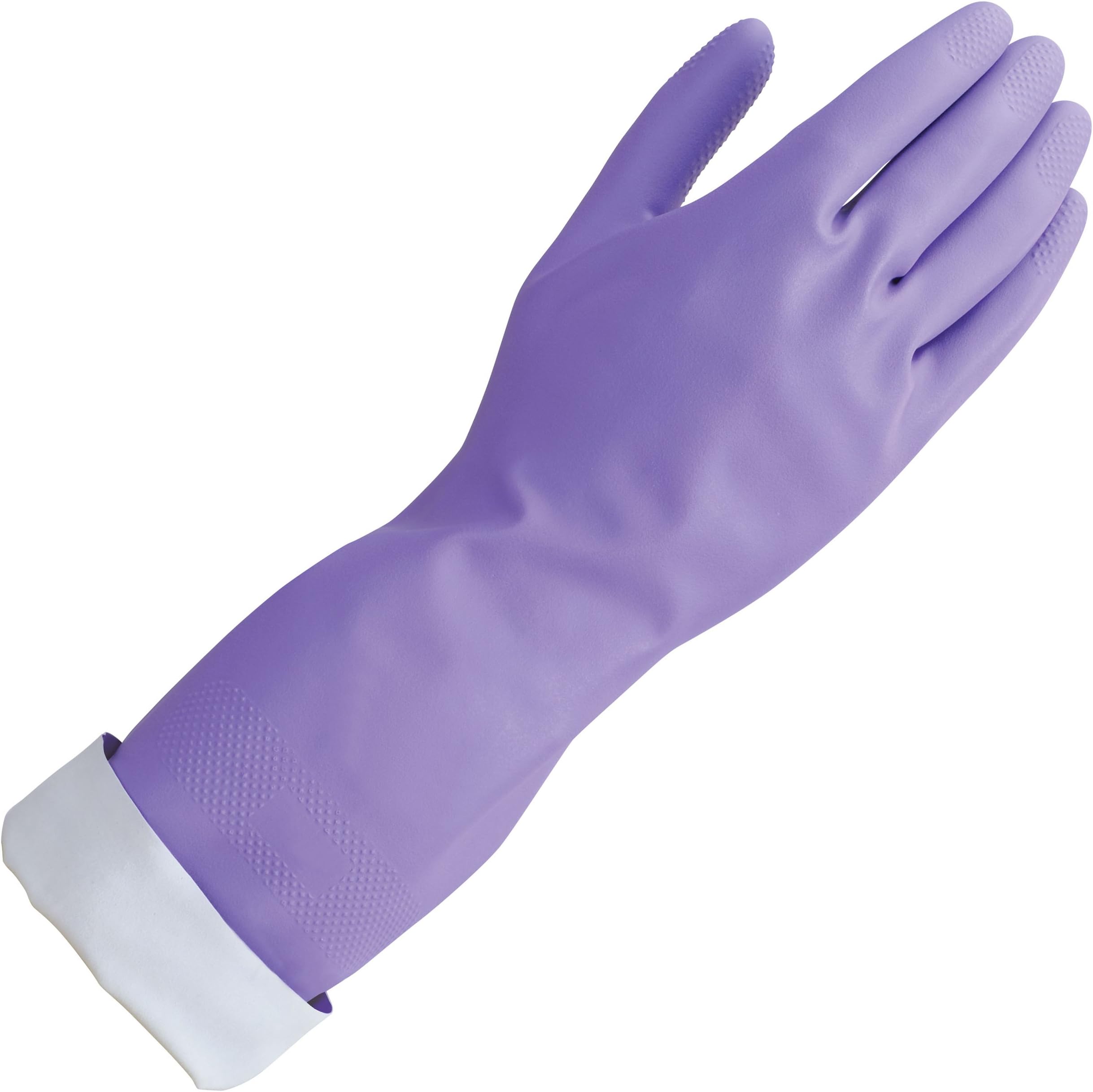 Mr. Clean, 243310 Loving Hands, Small Heat Resisting, Soft Cotton Flock Lining, Built in Freshness Protection, Non-Slip Diamond Grip Gloves, (S)