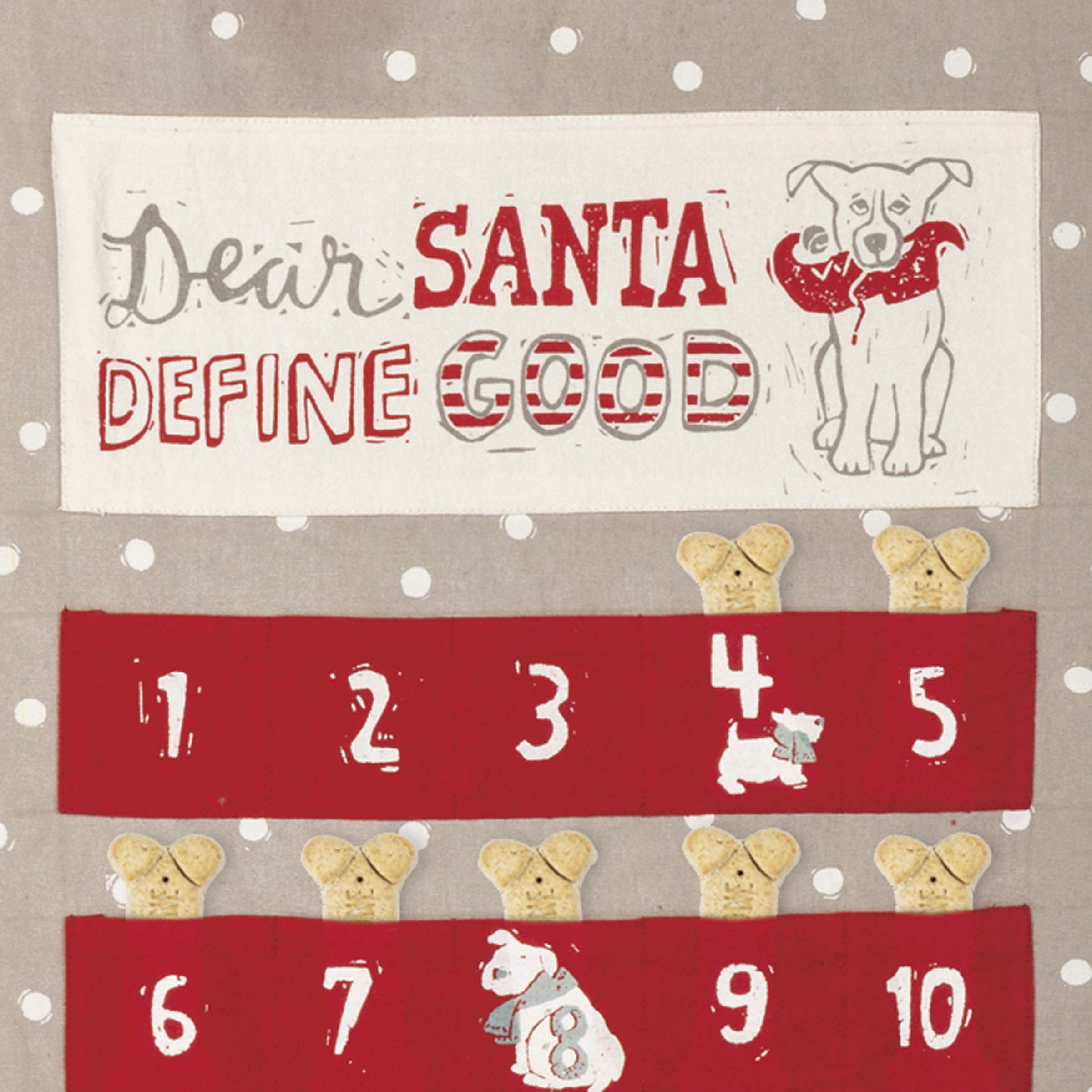 Wall Countdown - Dear Santa Define Good