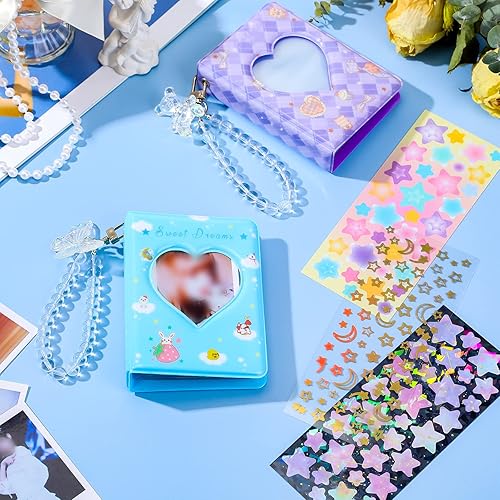 Miniatura 2 de 2 soportes para tarjetas de fotos Kpop de 3 pulgadas, mini álbum de tarjetas de fotos, para coleccionar, libros, carpetas Kpop, 40 bolsillos con
