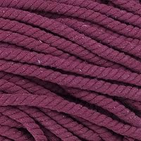 Vista 82 de Cuerda de algodón trenzado súper suave de 3 hebras (negro, 1 pulgada x 10 pies)