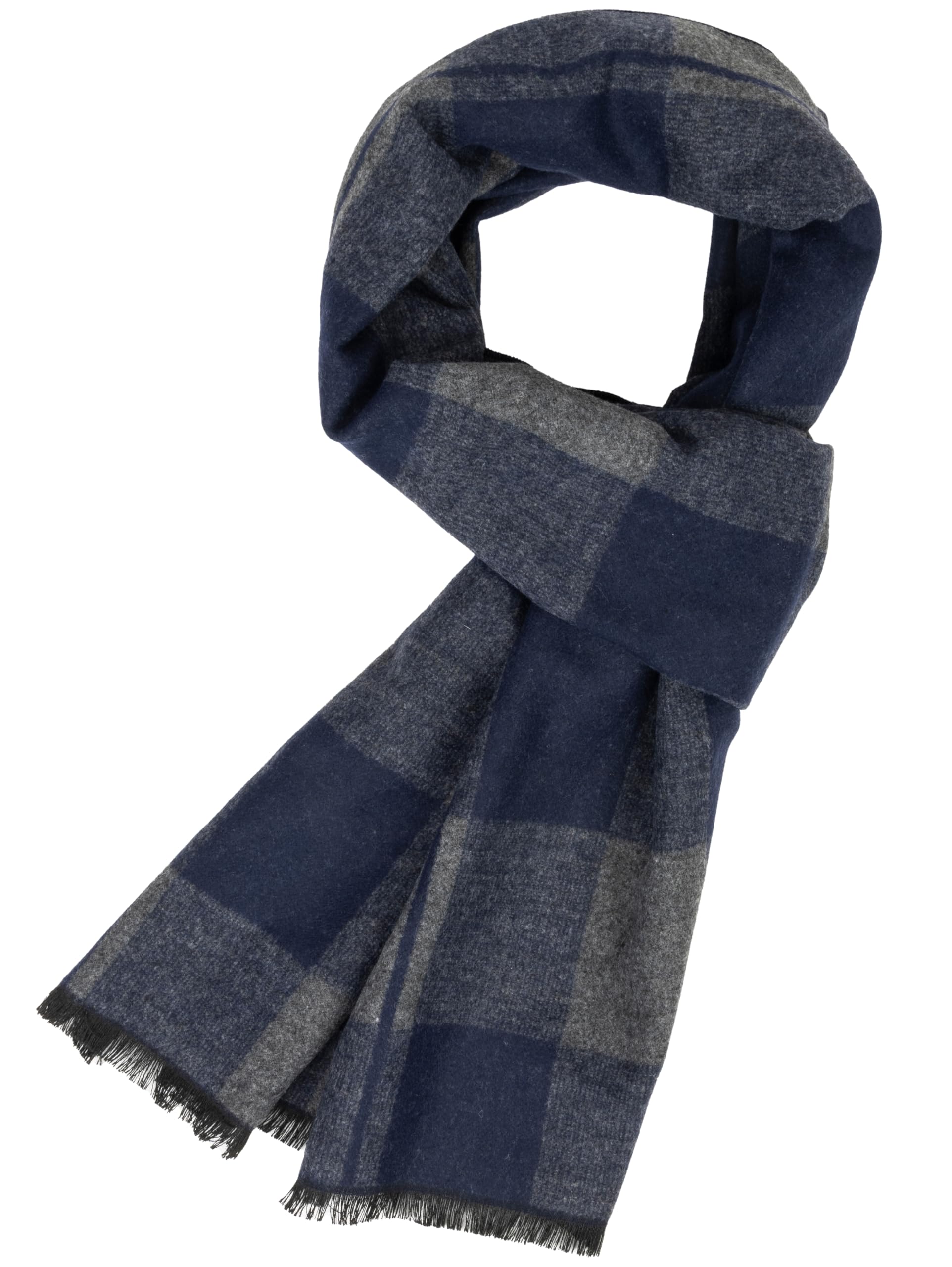 Mens Plaid Shawl Scarf - Fashion Winter-Soft Cashmere Feel-Tassel Warm Long Scarves Cold Weather Wraps-image-28