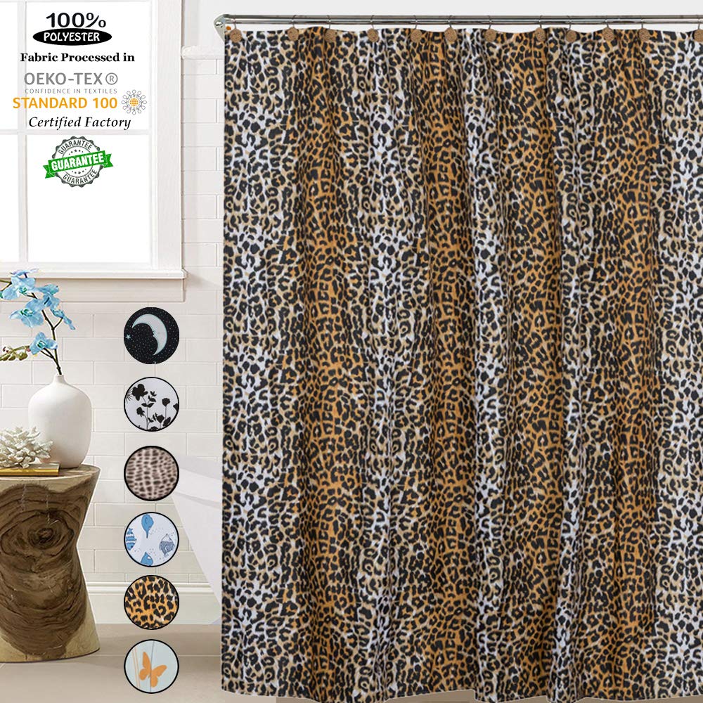 Cheetah Shower Curtains Curtains & Drapes