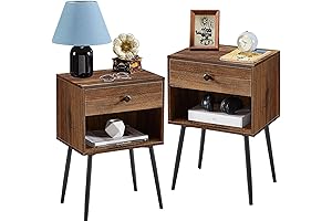 Vecelo Nightstand: Your Premier Bedroom Storage Solution