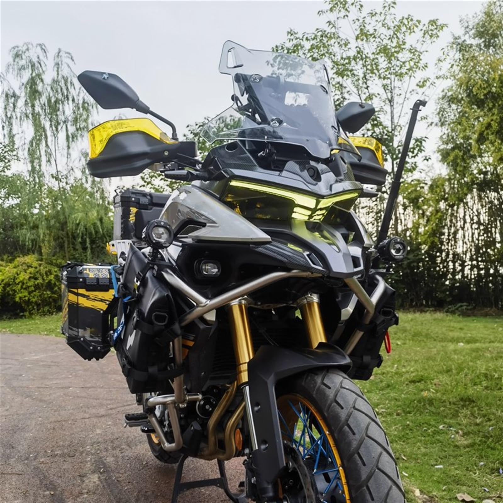 Motorfiets Handbescherming Voor BMW R1250GS R1200GS LC ADV R 1250 GS R 1200 GS Stuur Windscherm Handbeschermers Beschermer Handkappen Schild Beschermer(Kleur D