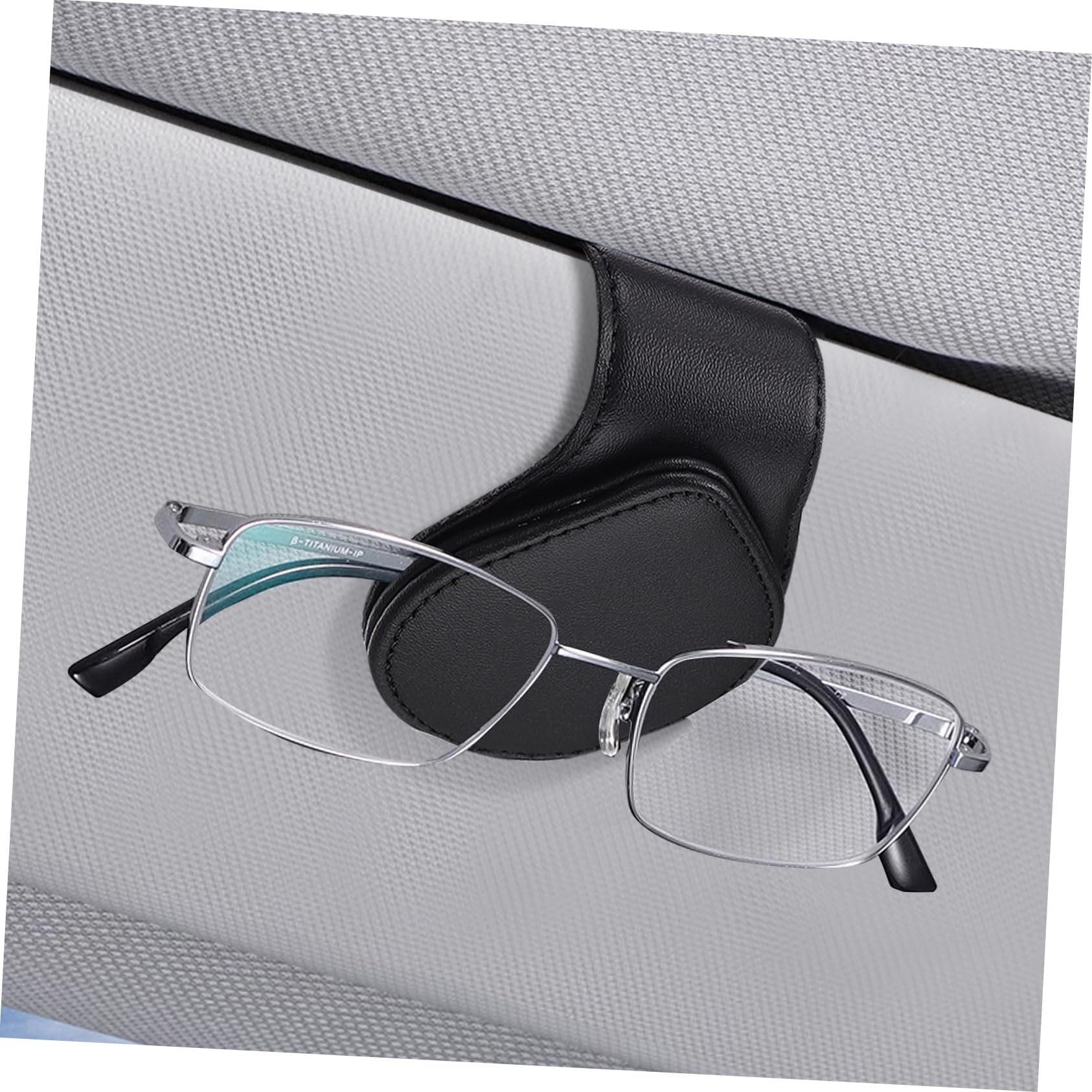 6stücke Auto Brillenhalter Für Sonnenblende Halterung Für Sonnenbrillen Und Brillen Magnetische Befestigung Platzsparend Und