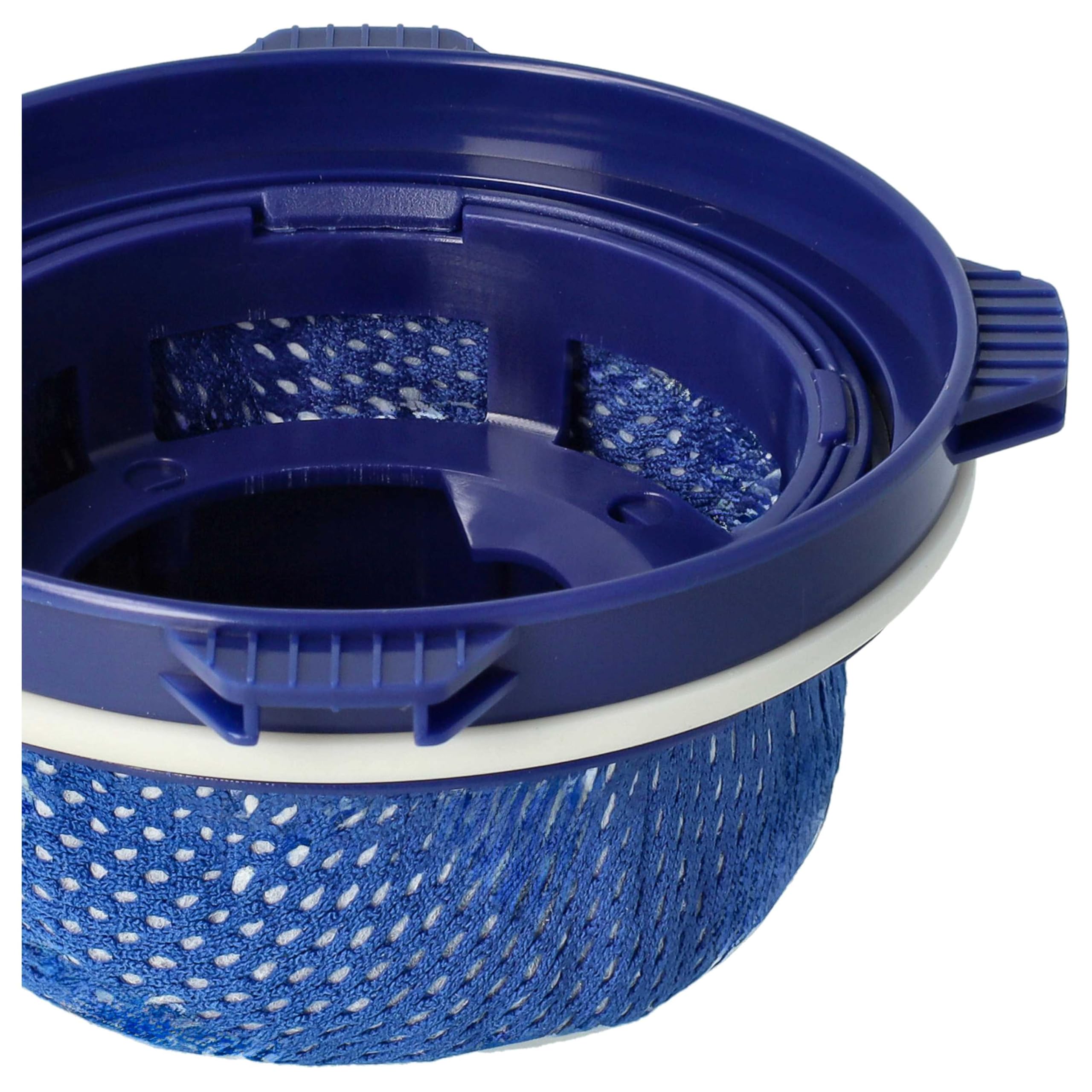 vhbw 5x Filtro compatible con Samsung VCASAE 90A, 90B aspiradora - Filtro de aire de salida, azul