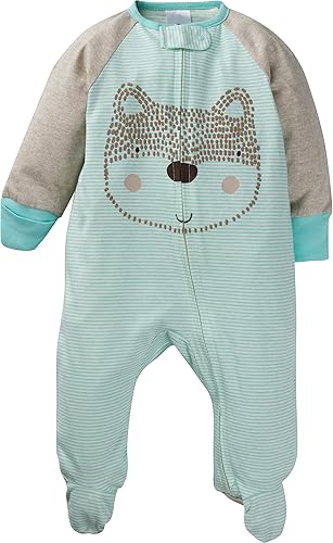 Miniatura 3 de Gerber Sleep 'n Play Mamelucos para niños y bebés, paquete de 4