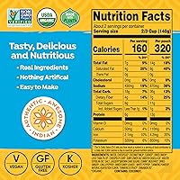 Vista 2 de Tasty Bite - Curry de garbanzos con coco y cúrcuma, orgánico, listo para comer, platillo para meter al microondas, vegano, 10 onzas