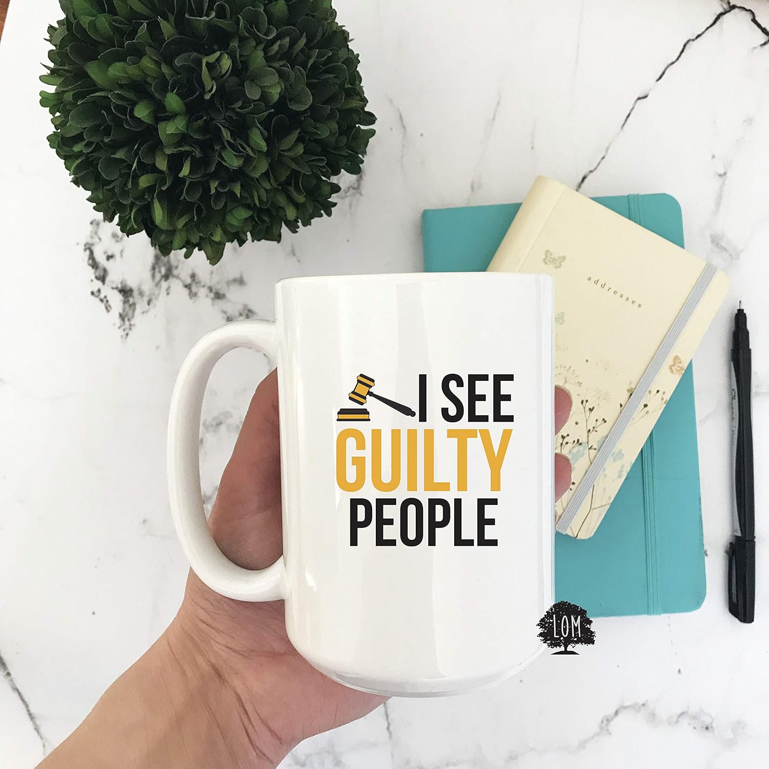 Lawyer Gifts I see guilty people Mug Detective Mug Academy