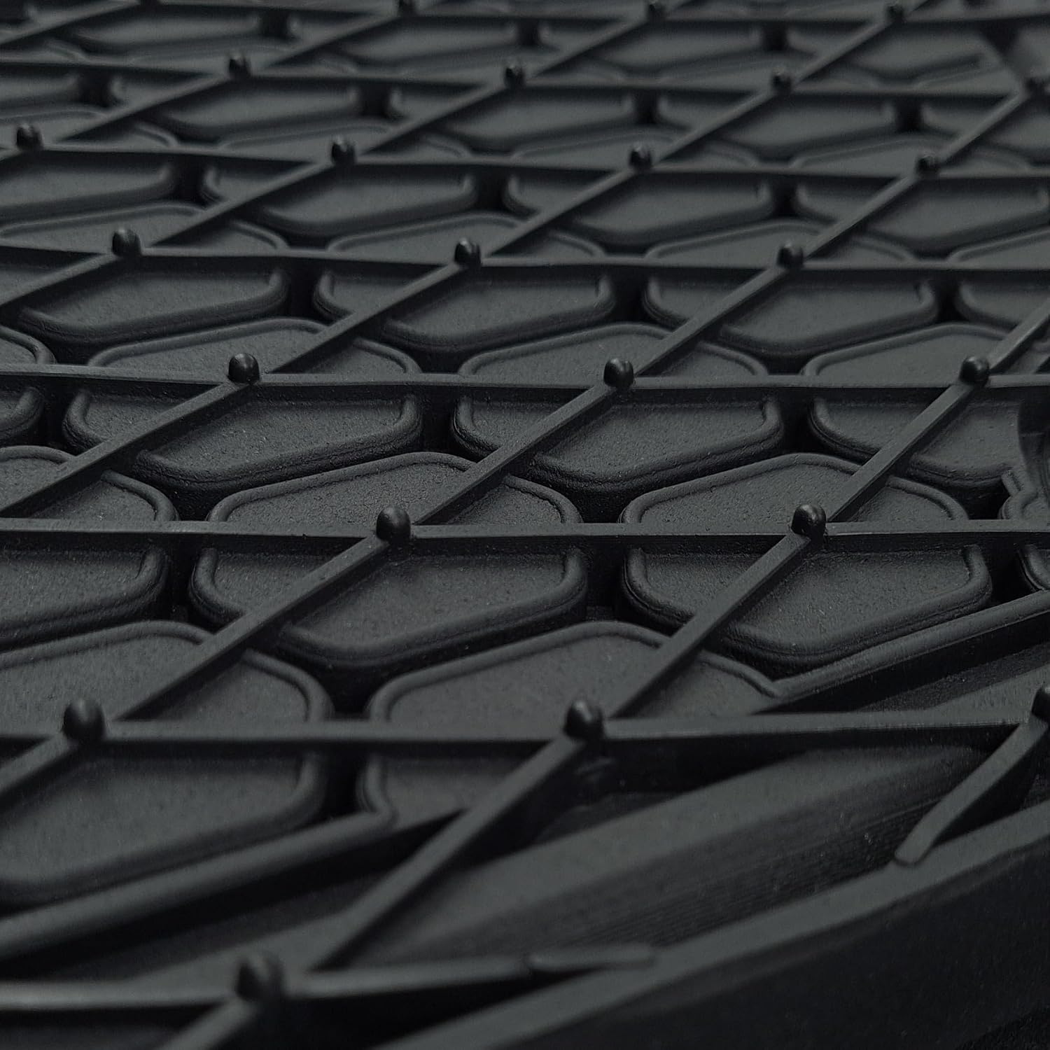 Custom fit for 2014-2023 Trax / 2013-2023 Buick Encore Premium All-Weather Rubber Floor Mats and Liners Front and 2nd Row Heavy Duty Set (Black)