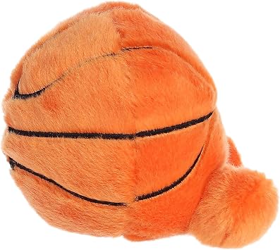 Aurora Adorable Palm PalsTM Hoops BasketballTM Stuffed Animal - Fun Collectible Plush for Kids and Adult Collectors - Perfect for Decorating Rooms and Birthday Gifts - Orange 4 Inches