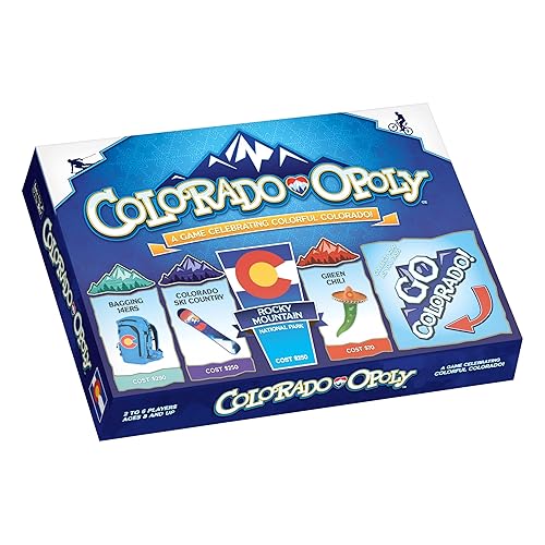 Late for The Sky Colorado-Opoly Board Game – Colorado Travel