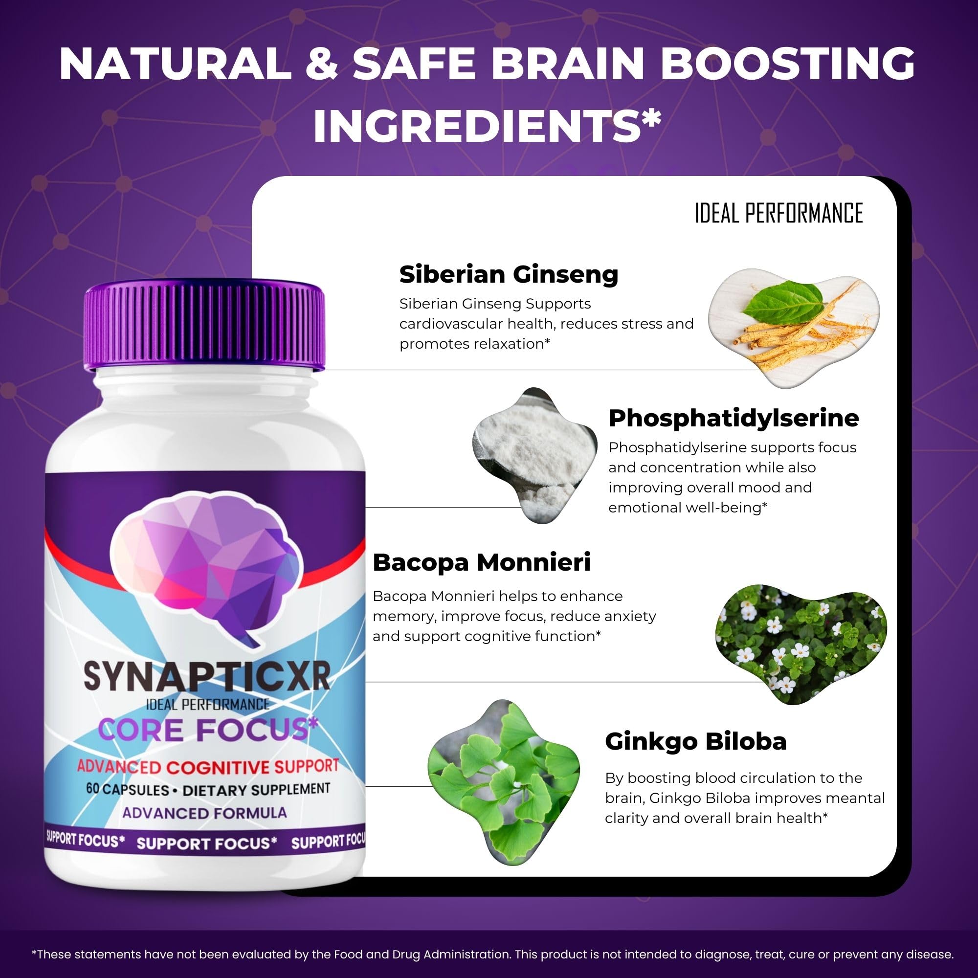 Amazon.com: Synaptic XR Supplement Capsules, SynapticXR Pills