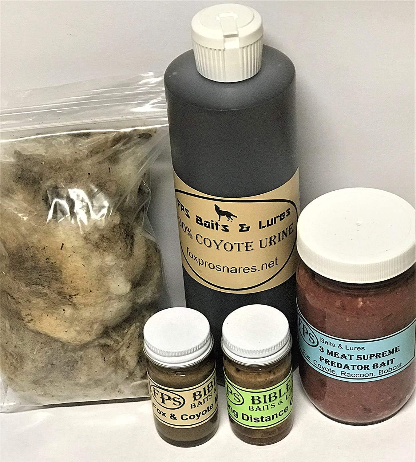 FPS Coyote Lure & Bait Kit 1 by Fox Peak Outdoor Supply