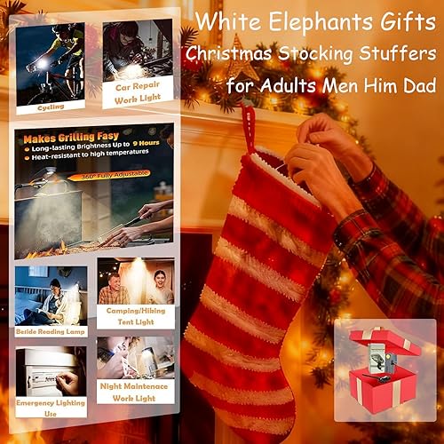 Miniatura 2 de Luces solares y USB-C para parrilla al aire libre compatibles con BlackstoneWeberBig Green Egg - Luz de trabajo LED recargable - Relleno de