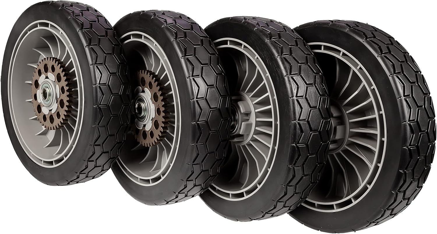 Mower Wheels Kit, for Honda HRR216 & HRX217, x2 42710-VH7-010ZA, x2 44710-VH7-010ZA