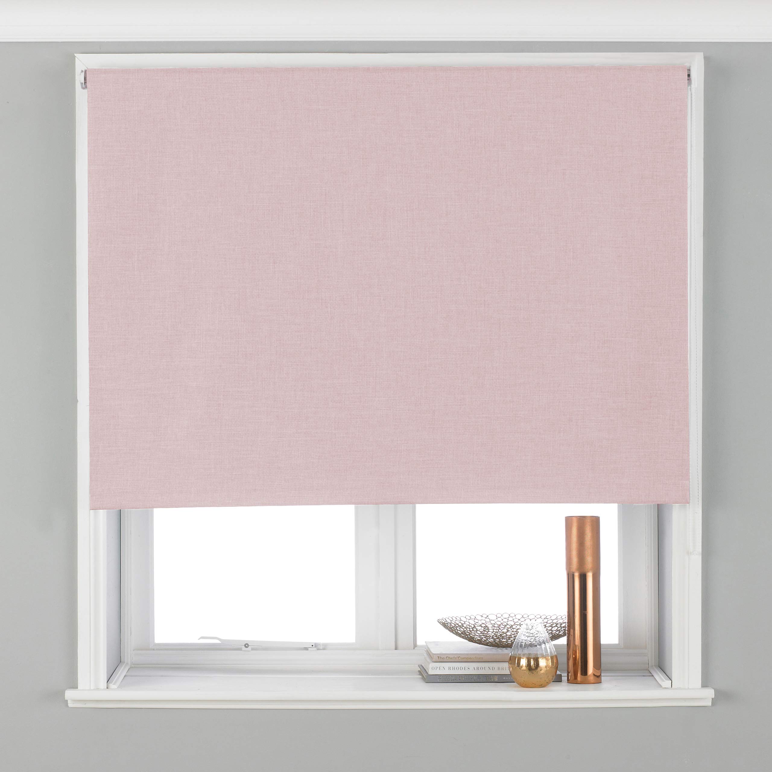 Riva Home Blush Twilight Roller Blind, 153 X 162Cm