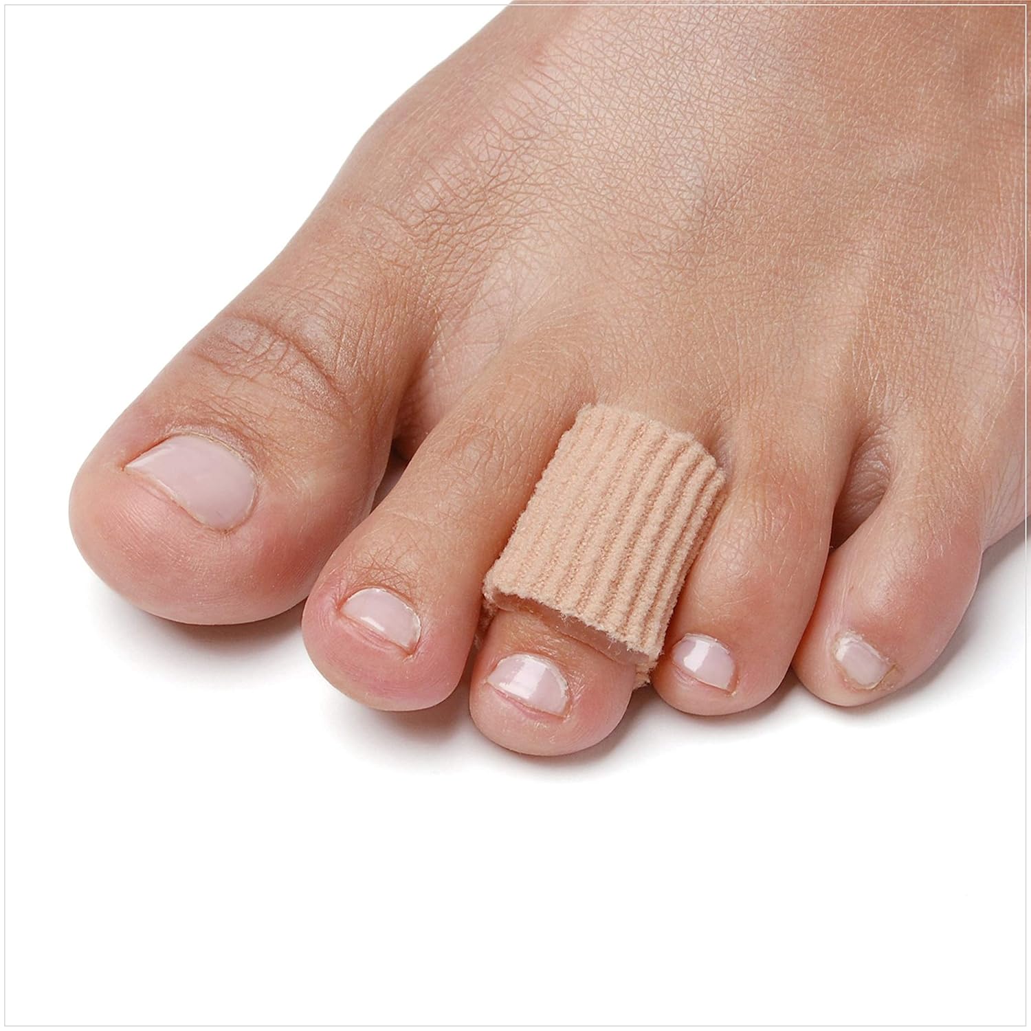 NatraCure Gel Corn Pads - 12 Pack with Moisturizing SmartGel Technology - Reusable Tubing Sleeves Protect and Cushion Corns, Blisters, Plantar Warts, Pressure Sores, Calluses on Feet, Toes, Fingers : Health & Household