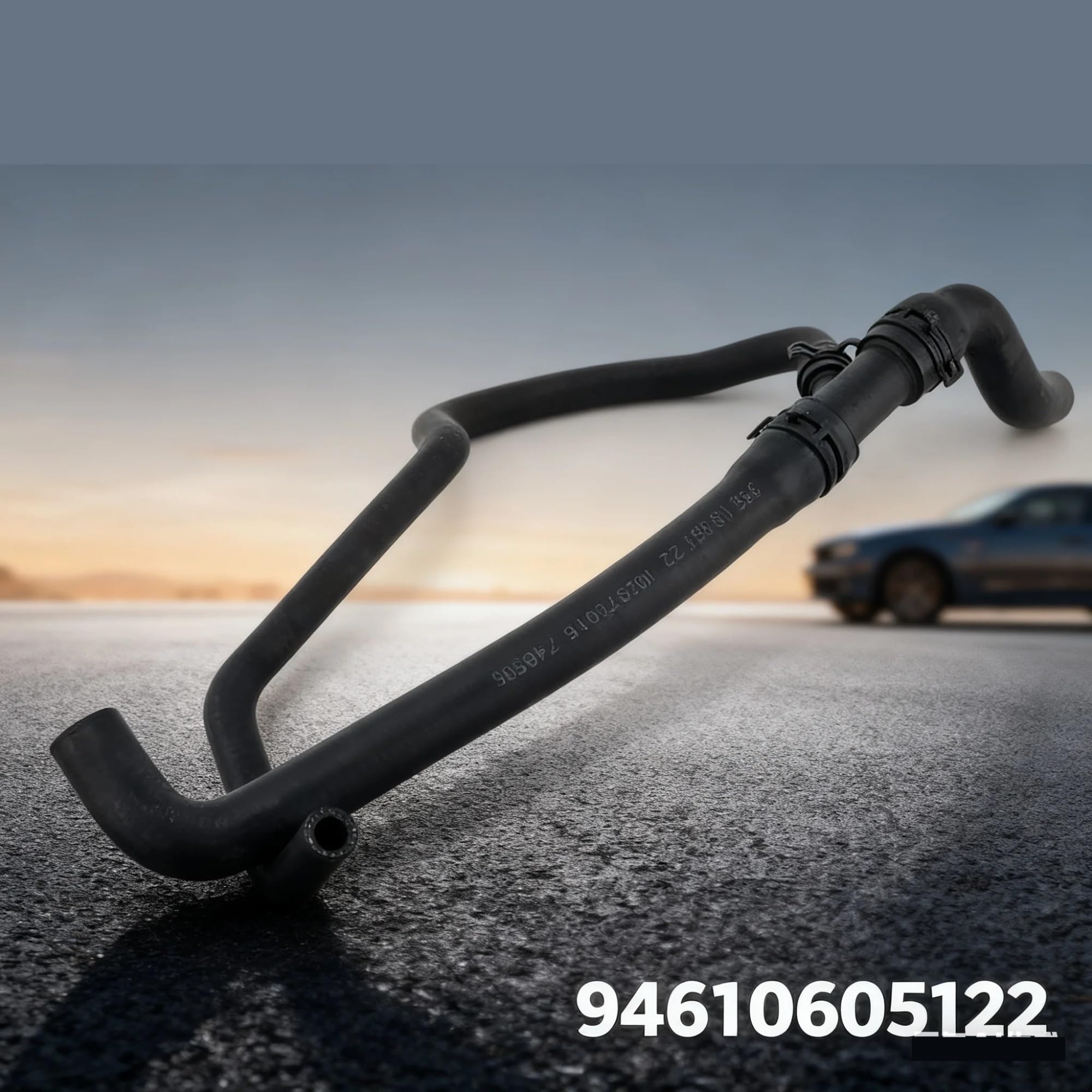 Węże chłodnicy silnika samochodowego Pasuje do Porsche Panamera 970 3.6L 94610605122 Chłodzenie silnika Wąż turbosprężarki Zespół węża płynu chłodzącego Rura wodna
