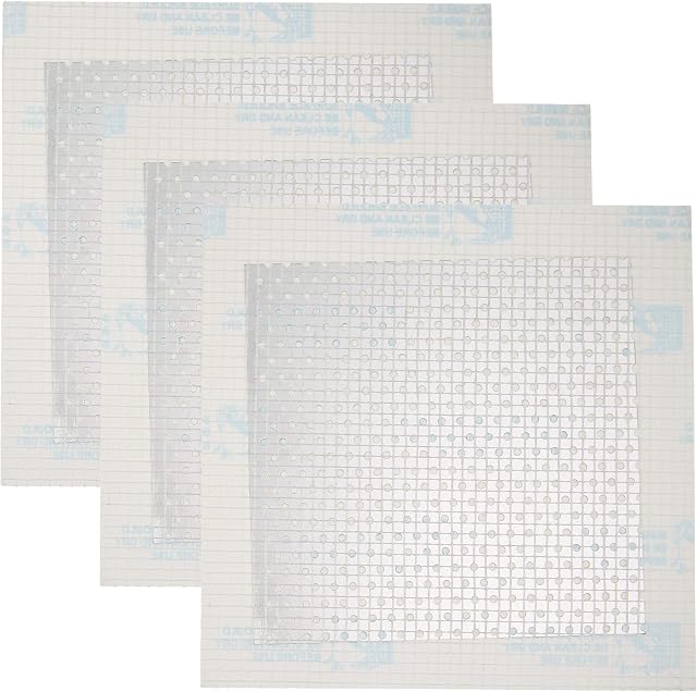 Amazon Basics Plasterboard Patch 10.1 x 10.1 cm, 3-Pack