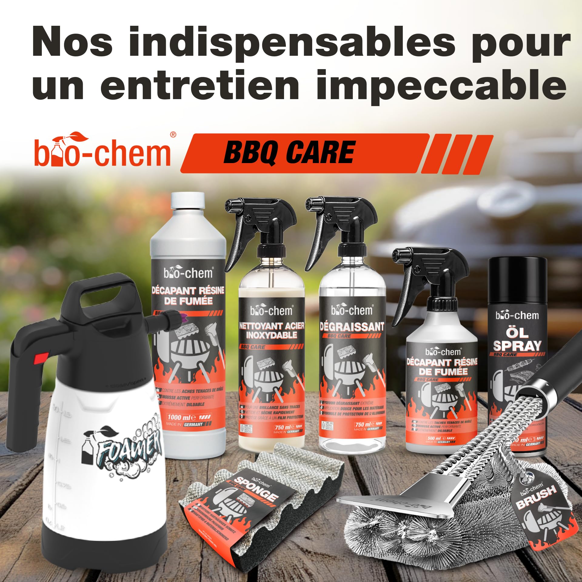 Bio-Chem Spray dégraissant pour barbecues 5L prêt à l'emploi