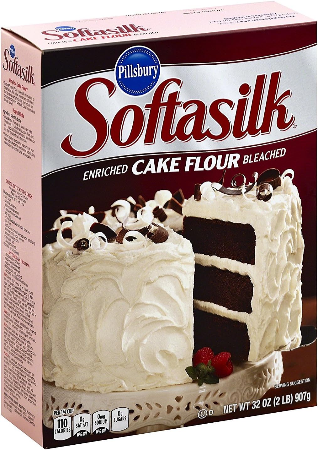 Softasilk Enriched & Bleached Cake Flour, 32 Ounce