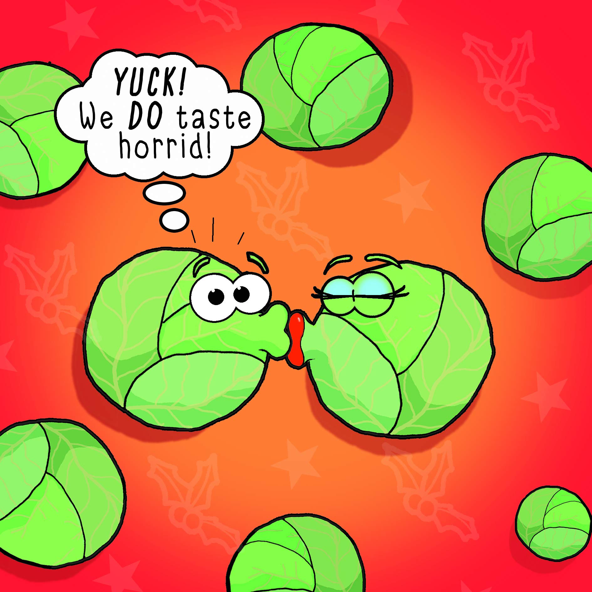 Buy Twizler Merry Christmas Card With Brussel Sprouts Happy Christmas buy-twizler-merry-christmas-card-with-brussel-sprouts-happy-christmas