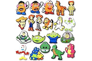 20-Piece Toy Story Jibbitz Shoe Decoration Charms