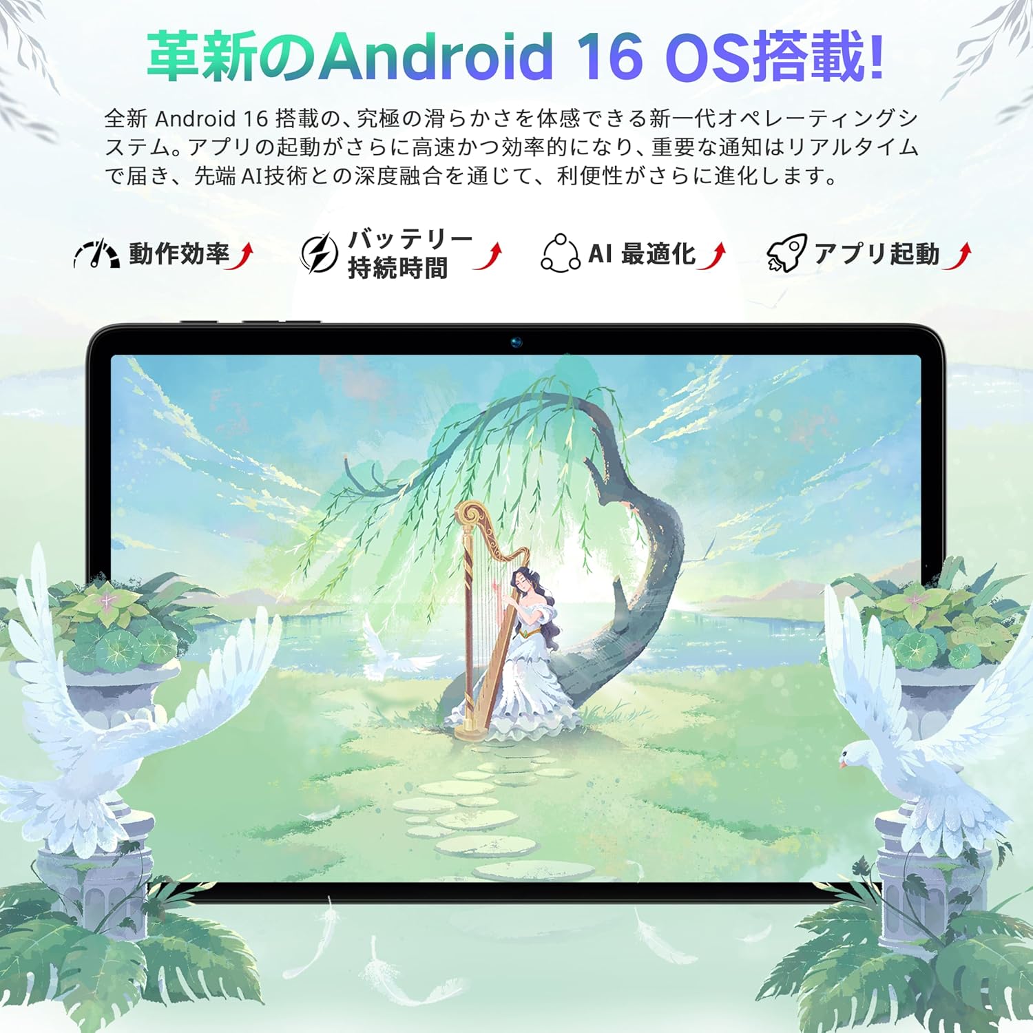 Bmax I10 Plus tablet front and back view