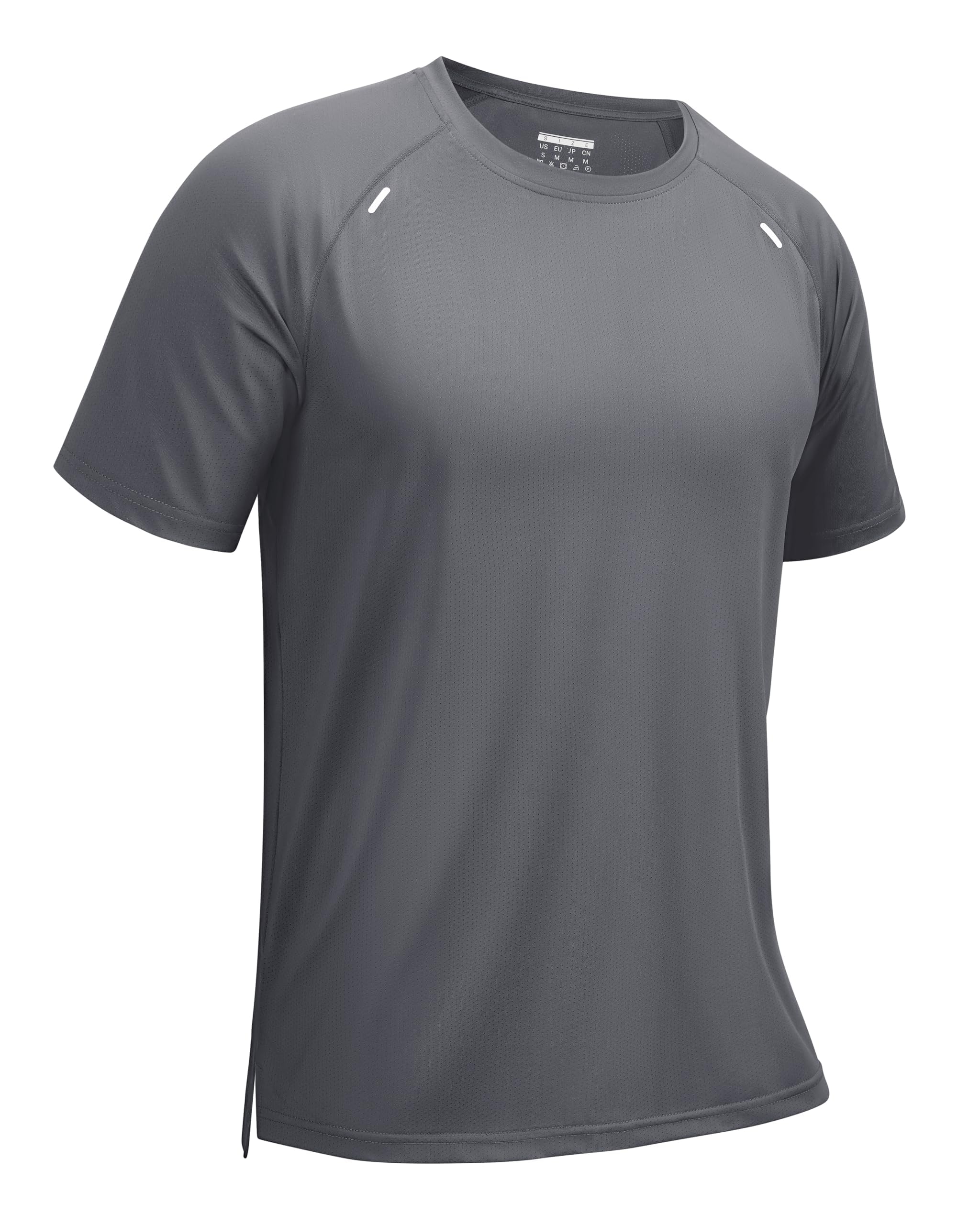 TACVASEN Sport T-Shirt Herren, Schnelltrocknend Atmungsaktives Funktionsshirt Für Fitness, Training, Gym Und Laufshirt