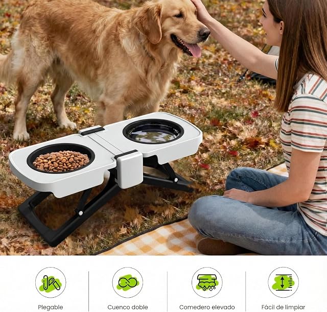 Foto 5 de 8 de JARUKI® Comedero Elevado para Perro