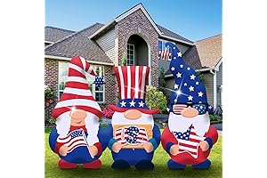 6 ft Patriotic Memorial Day Inflatables Outdoor Decorations