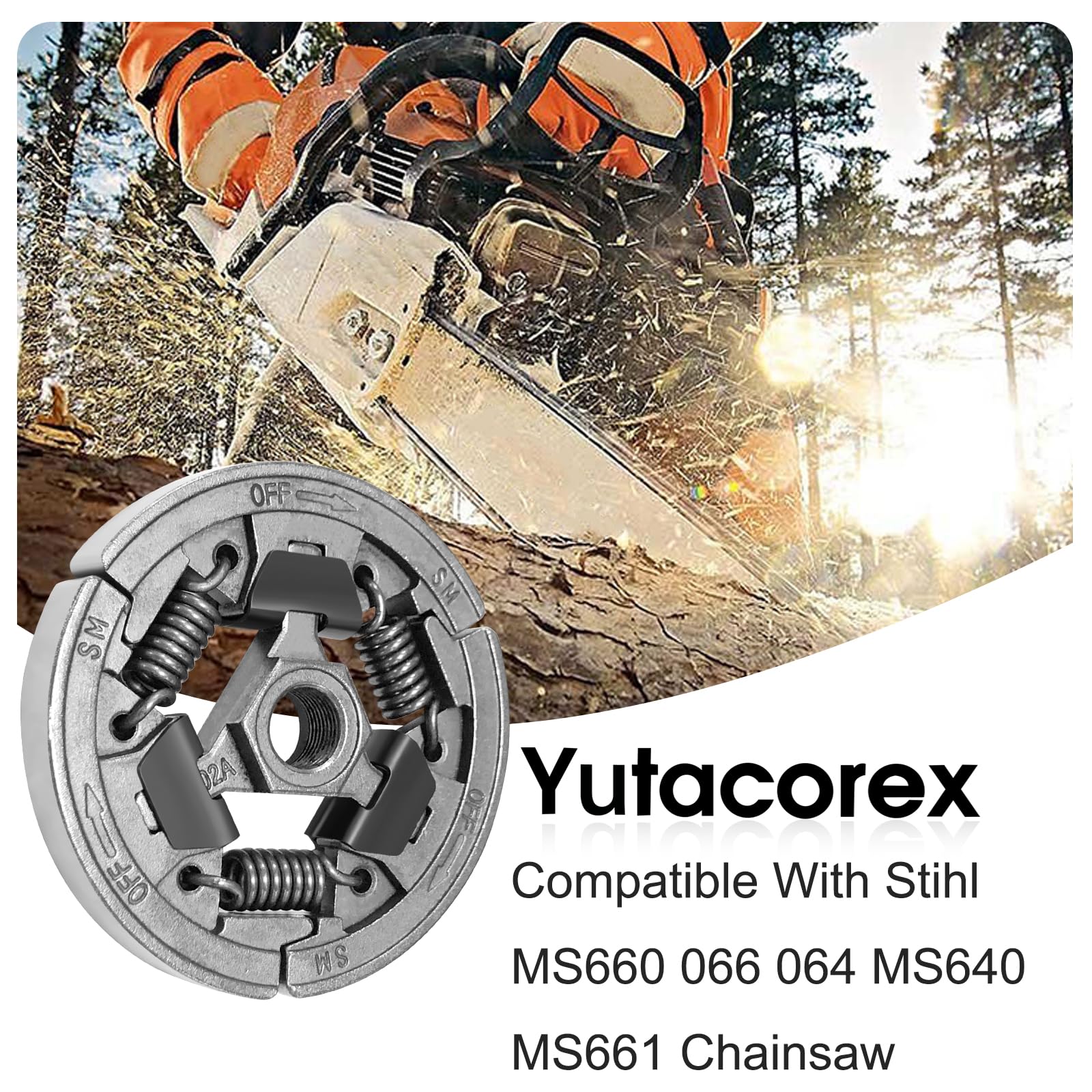 Amazon.com: Yutacorex 1122 007 1000 Clutch Drum 3/8