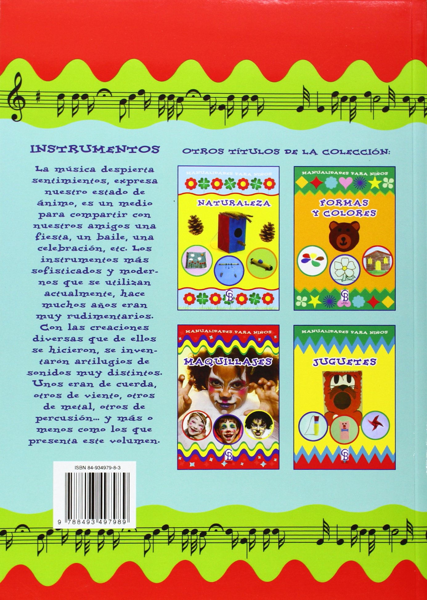 Instrumentos Musicales. Manualidades Para Niños