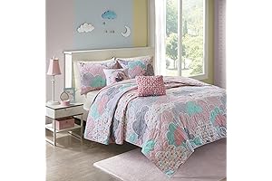 Delightful Twin Quilt Set for Girls: A Symphony of Colors and Comfort