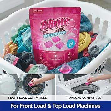Deep Clean Power Laundry Detergent Pods (24 Count)