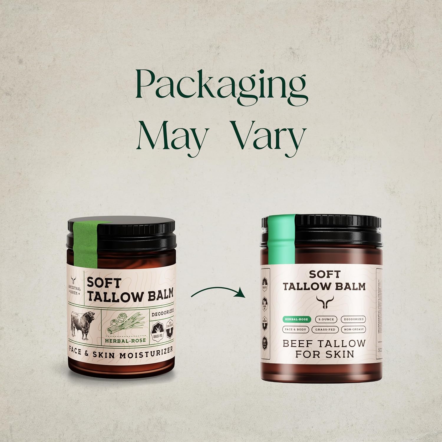 Beef Tallow for Skin - Tallow And Herbal Balm For Face - Gift Ready Box - Tallow Face Moisturizer - Tallow Balm - Grass Fed Tallow Face Cream Lotion (5.0 Oz, Herbal-Rose) - Image 8