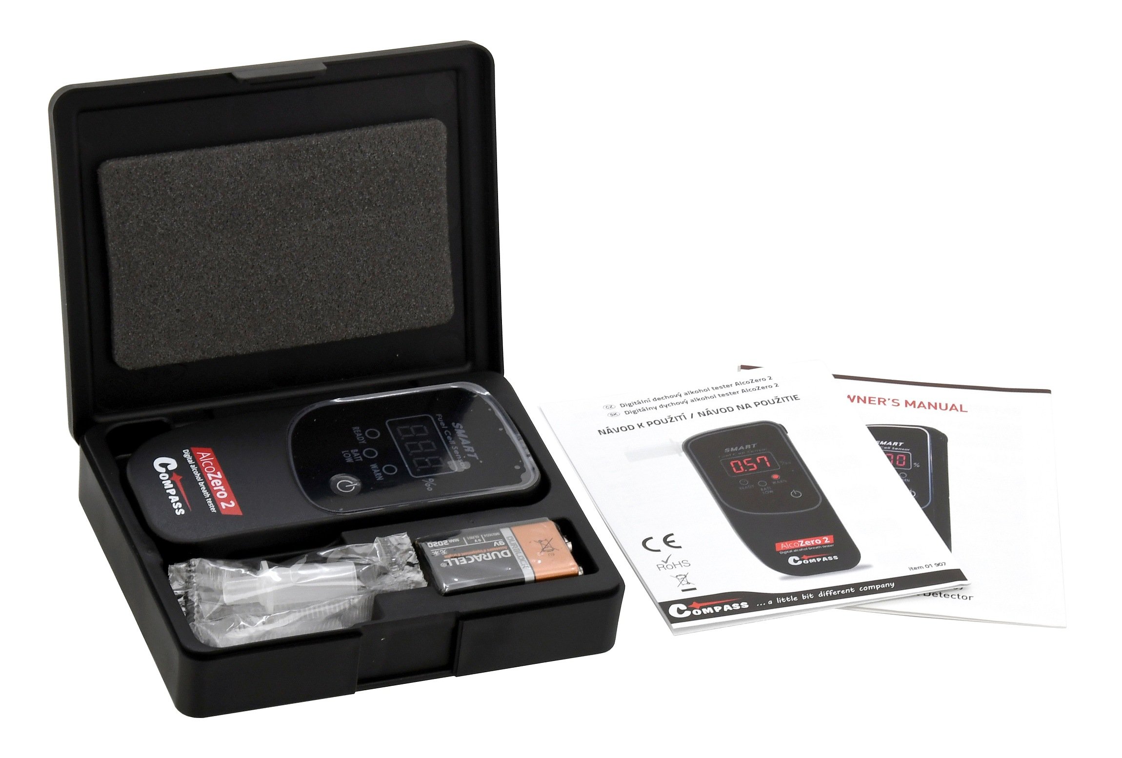 Compass 01907 AlcoZero2 Smart Fuel Cell alkomat