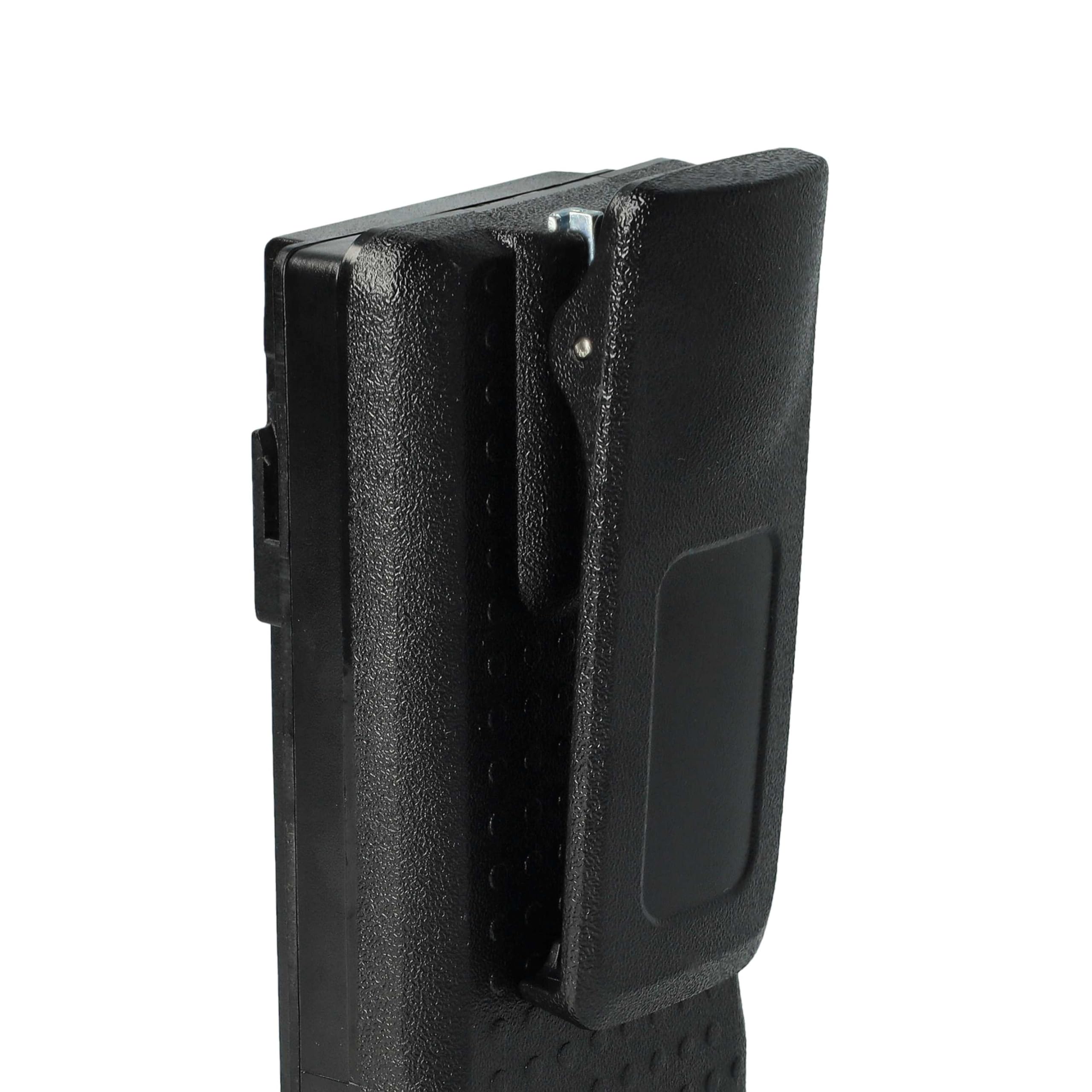 vhbw batteria sostituisce Motorola PMNN4406, PMNN4406BR, PMNN4409 per radio (2600mAh, 7,4V, Li-Ion) + clip