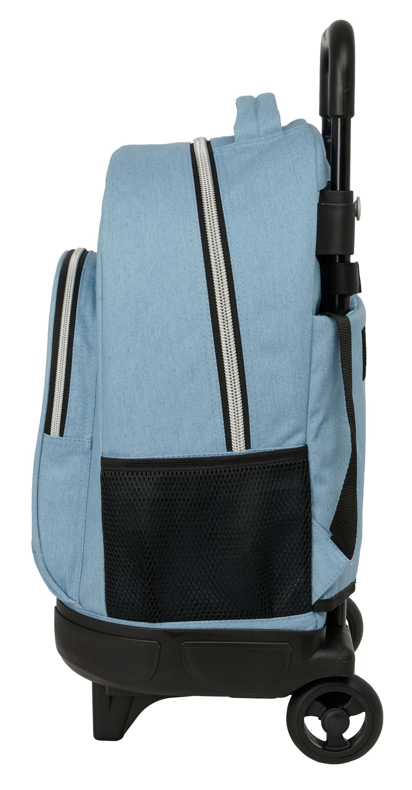 K-Pop Demon Hunters HUNTR/X Großer Rucksack mit Rädern, kompakt, abnehmbar, ideal für Kinder verschiedener Altersgruppen, bequem und vielseitig, Widerstandsfähigkeit, 33 x 22 x 45 cm