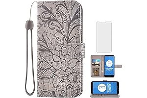 Compatible with Moto E6 Case and Screen Protector