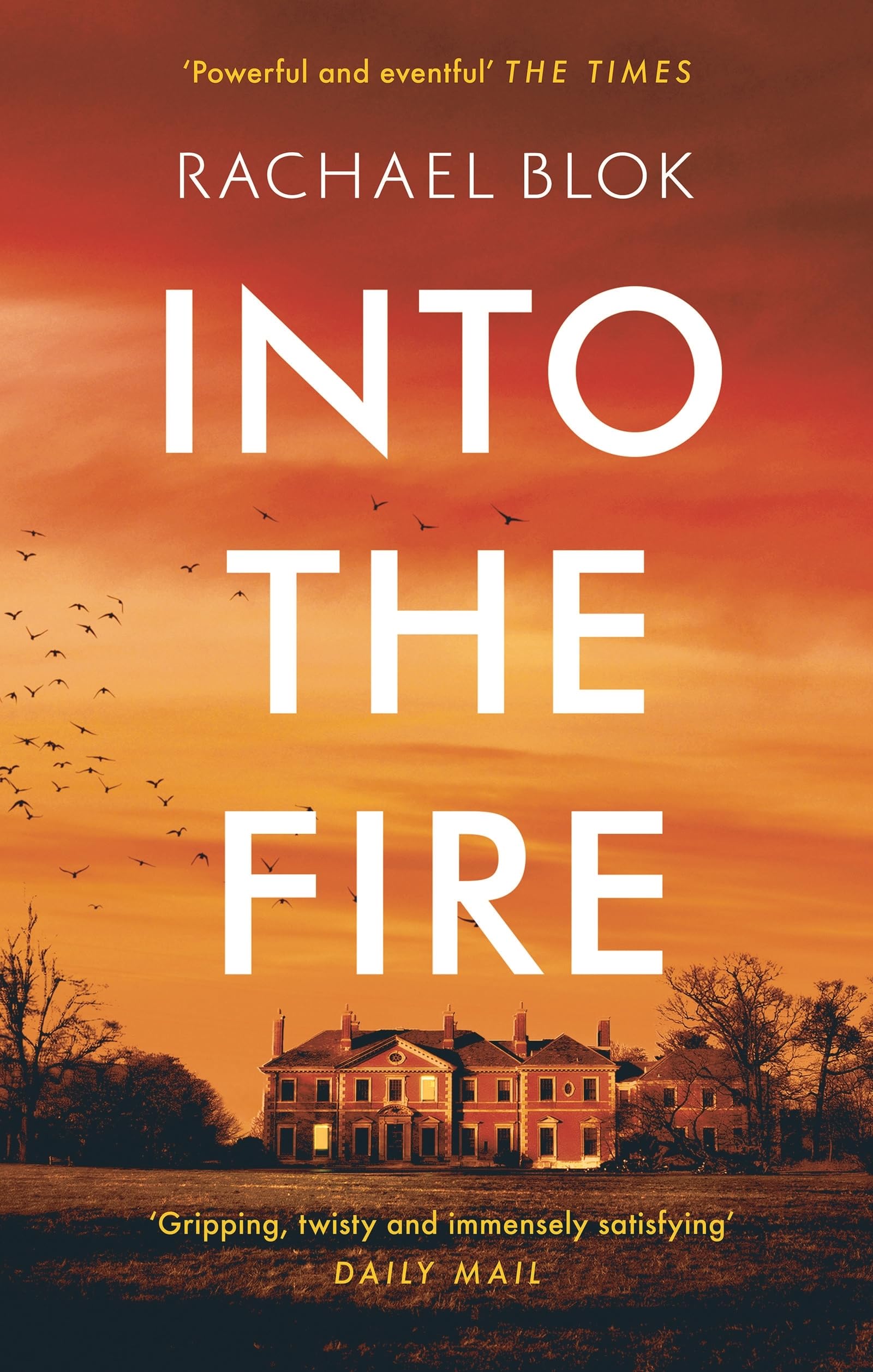 Into the Fire by Rachael Blok HARDBACK 9781838931704