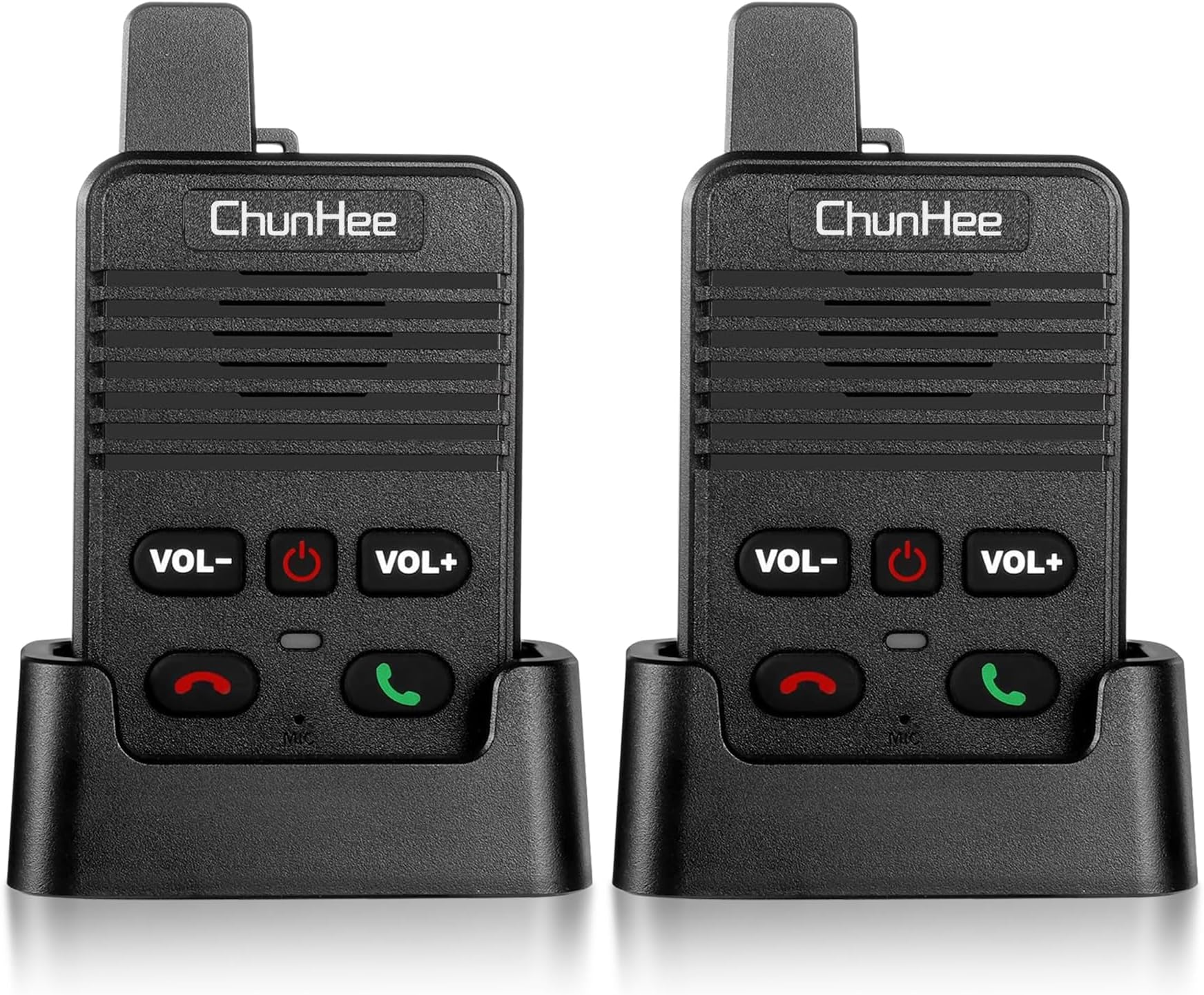 ChunHee Wireless Intercom System for Home - Full Duplex 2-Way Radio for Elderly, Handsfree Room to Room Communication for Garage, Basement, Yard, Office, Apartment
